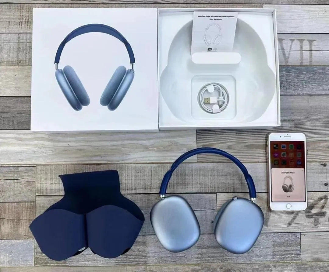 Premium AirPod Max over-ear wireless headphones for music and calls