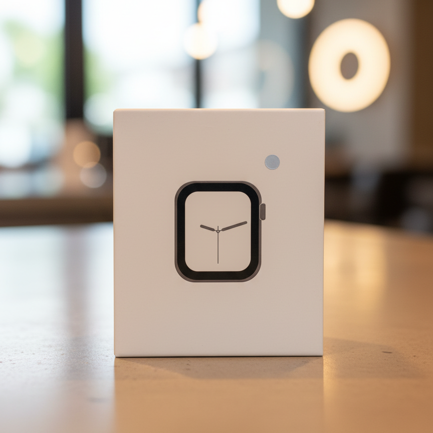 Smart Watch With Stylish Display | Comfortable Silicone Strap, Adjustable Fit, Modern Design For Everyday Wear