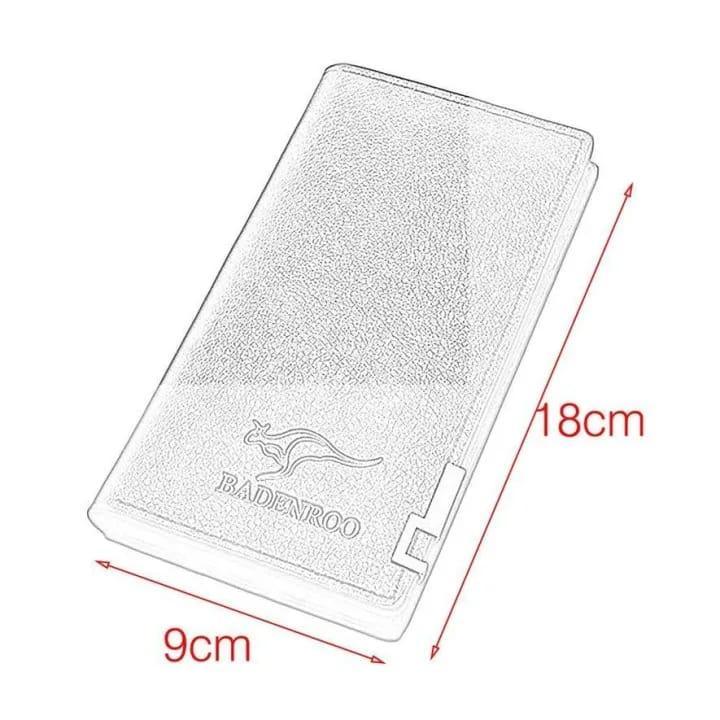 Men’s Leather Bi-Fold Wallet With Classic Design