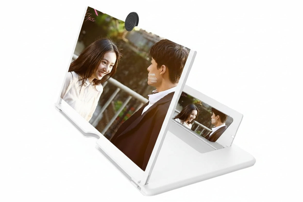 Video Amplifying Screen White