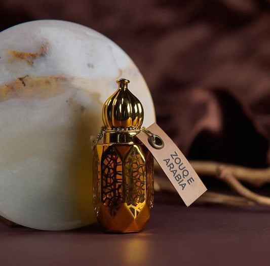 Luxurious Long Lasting Attar - 6 ml of Rose, Saffron & Oud Infusion