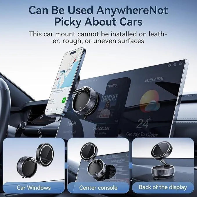 Magnetic Suction Cup Mobile Phone Holder